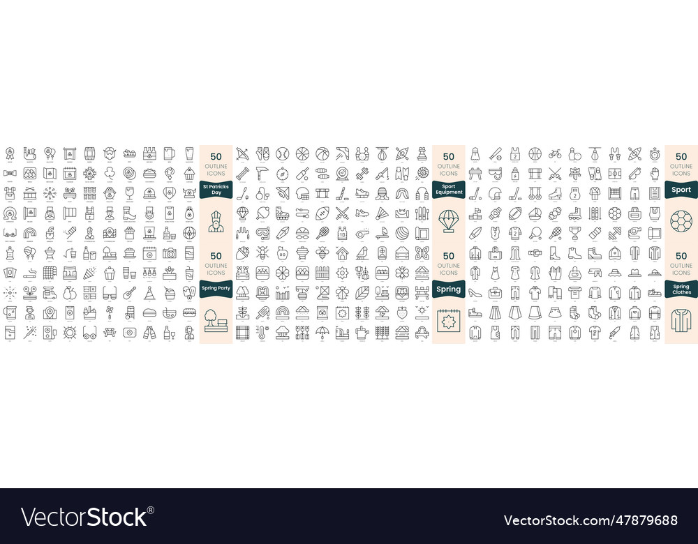 300 thin line icons bundle in this set include