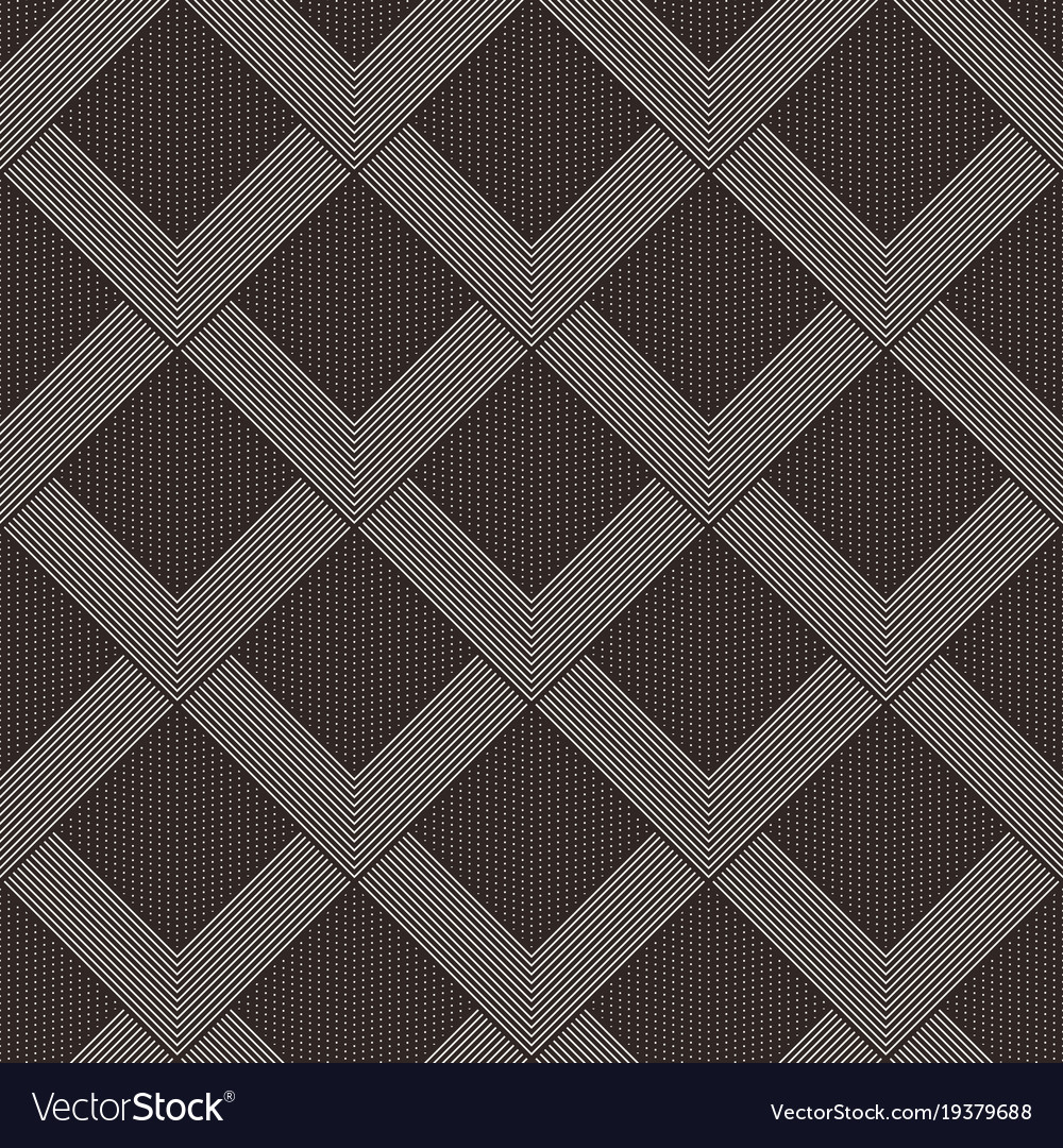 Abstract seamless diamond pattern Royalty Free Vector Image