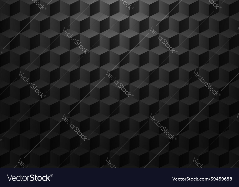 Cube pattern background 3d geometric shapes vector image Cube pattern background 3d geometric shapes