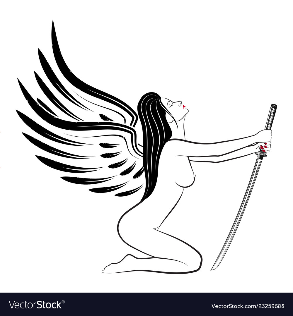 Tribal Nude Girl Vector Images (33)