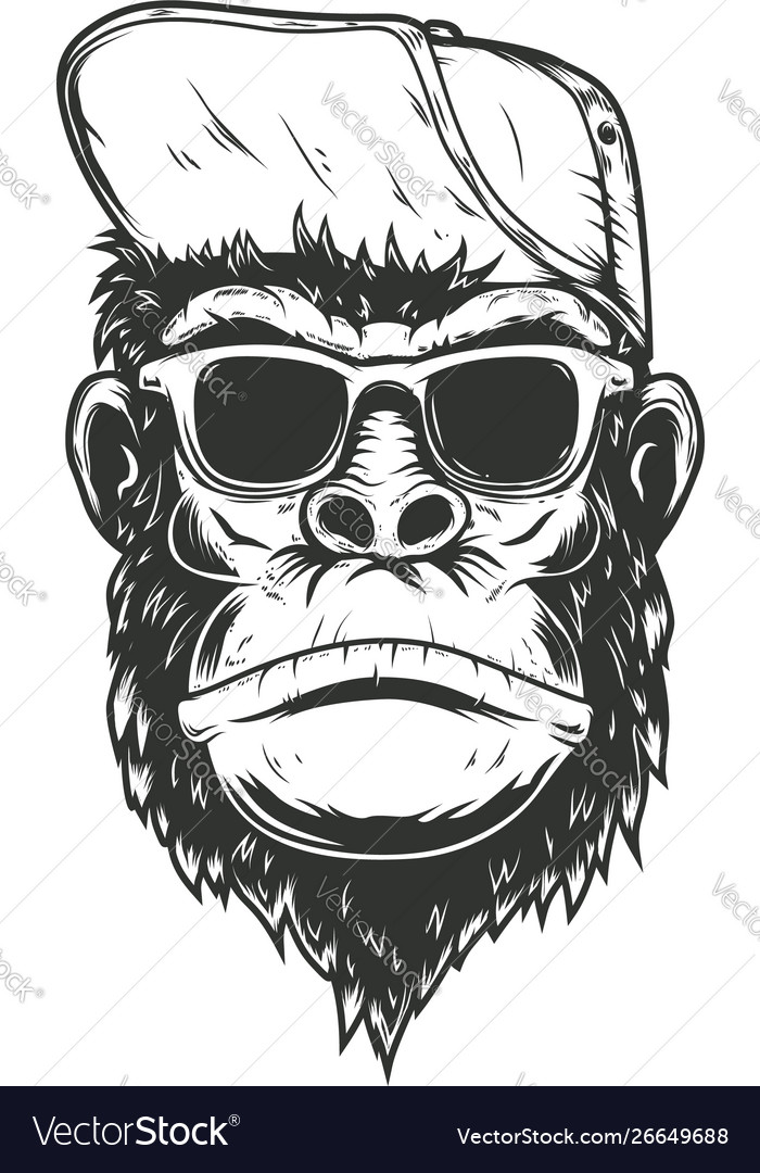 gorilla baseball cap