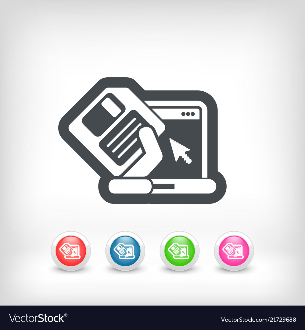 Saving data icon vector image Saving data icon