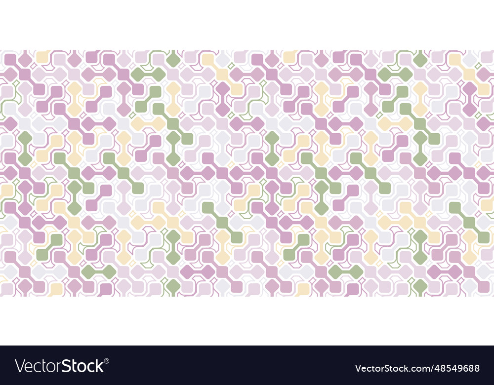Seamless pattern of abstract elements sample vector image Seamless pattern of abstract elements sample