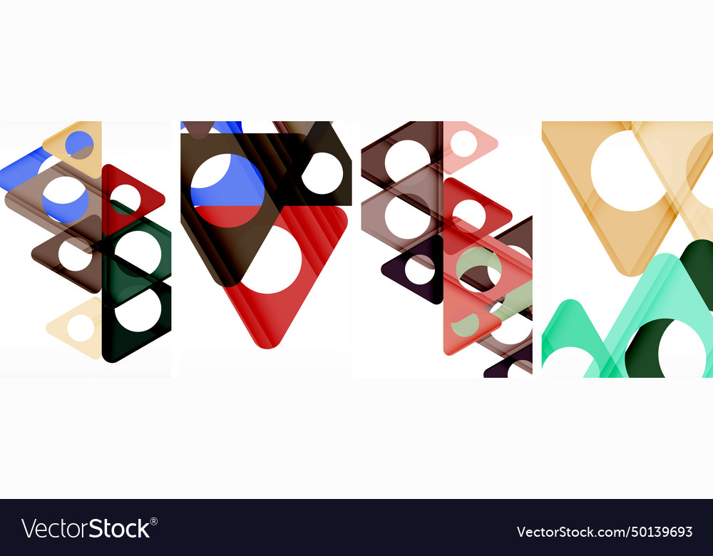 Abstract background set showcasing a dynamic Vector Image Abstract background set showcasing a dynamic