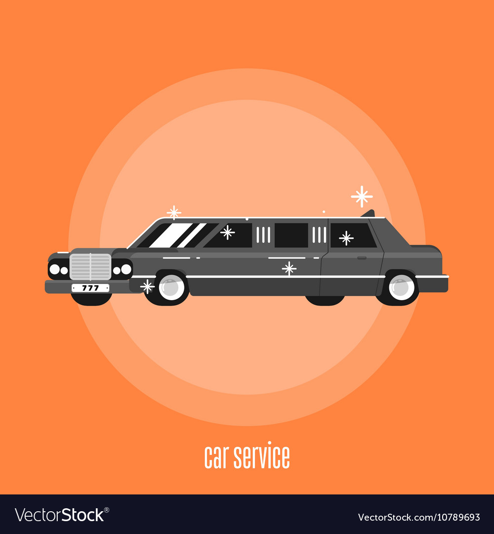 Abstract car service concept