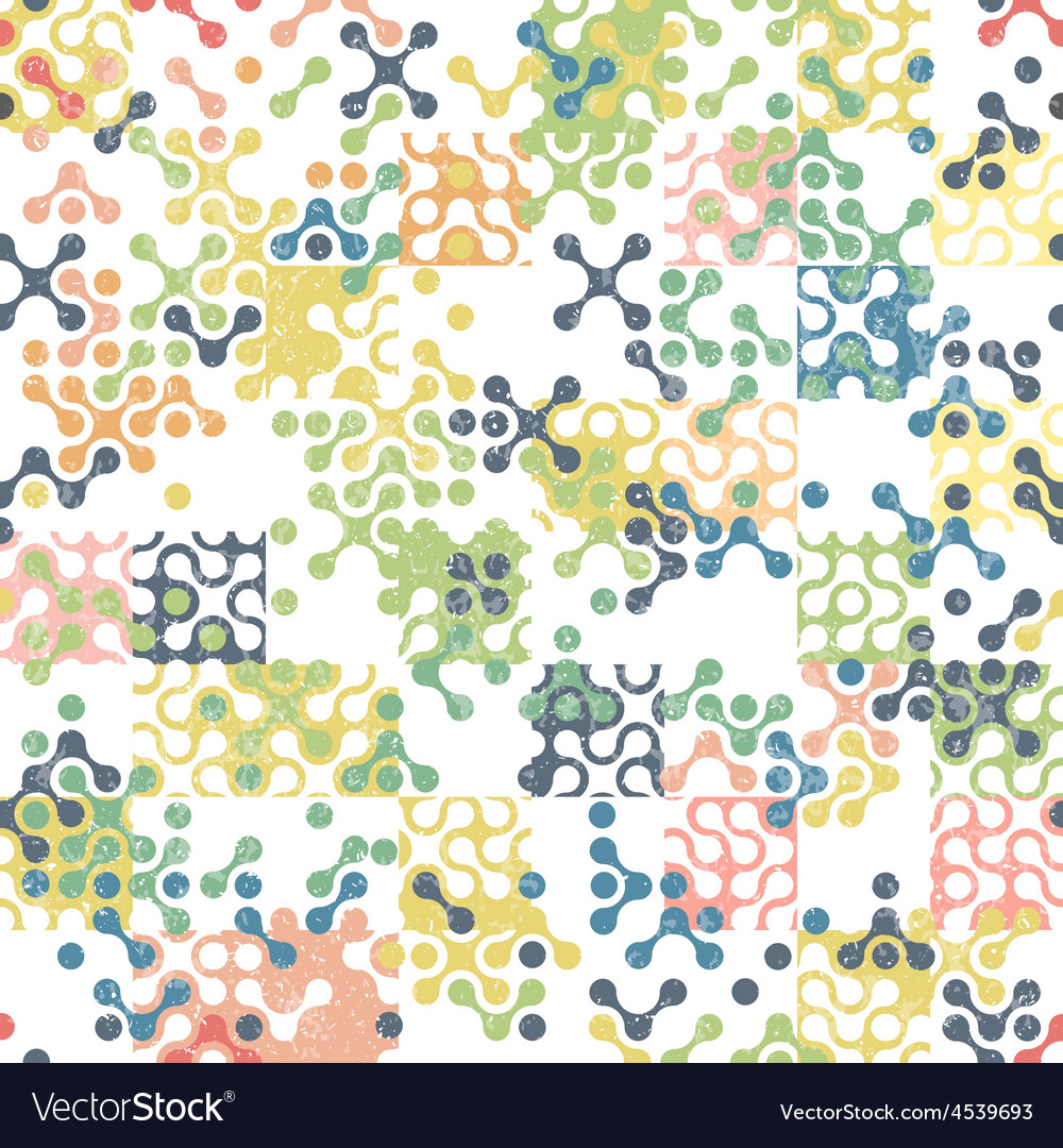 Colorful Abstract Shape Pattern