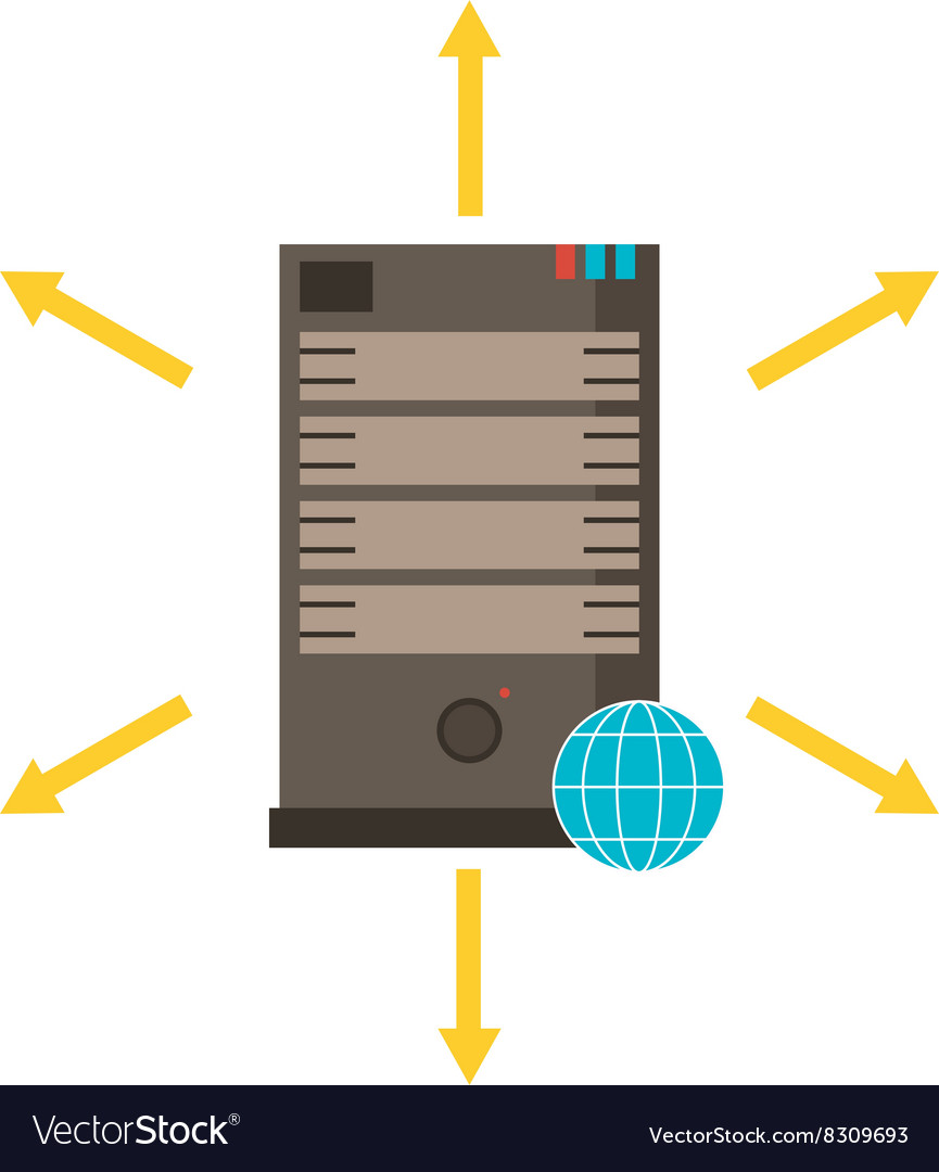 Computer server icon