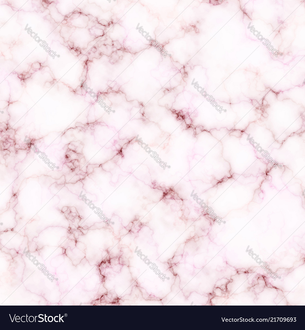 White And Pink Marble Texture Background Vector Image