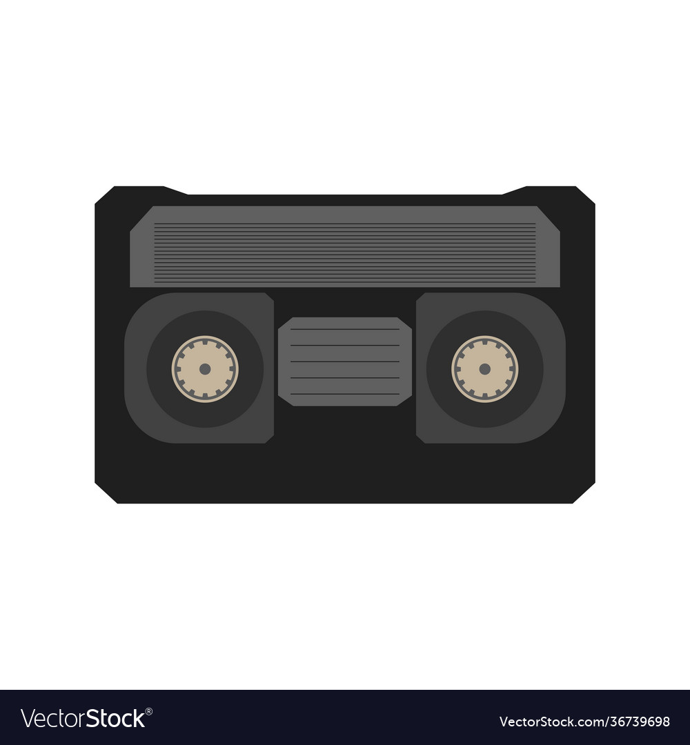 An old videotape for a recorder