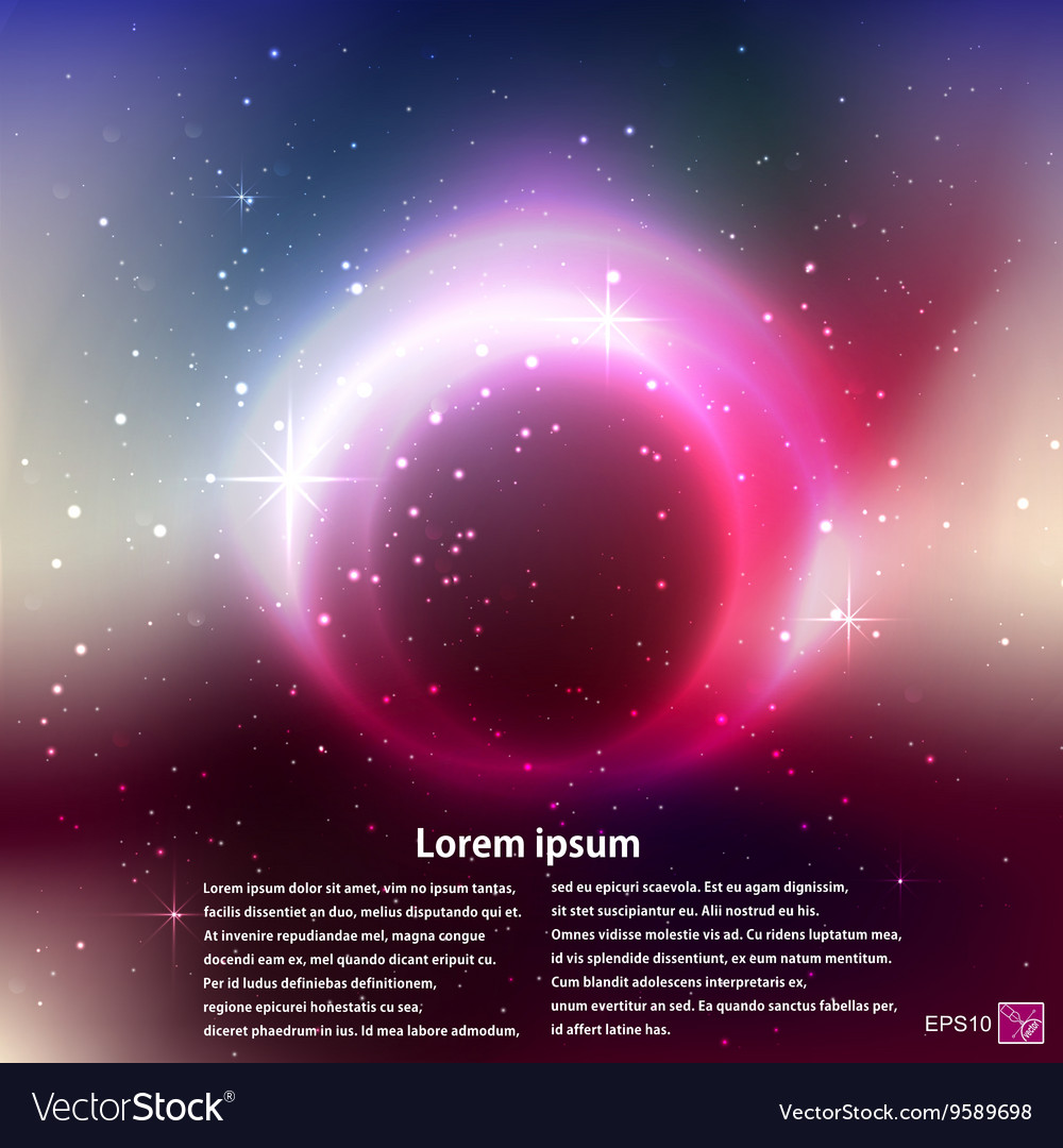 Cosmic Nebula Space Background