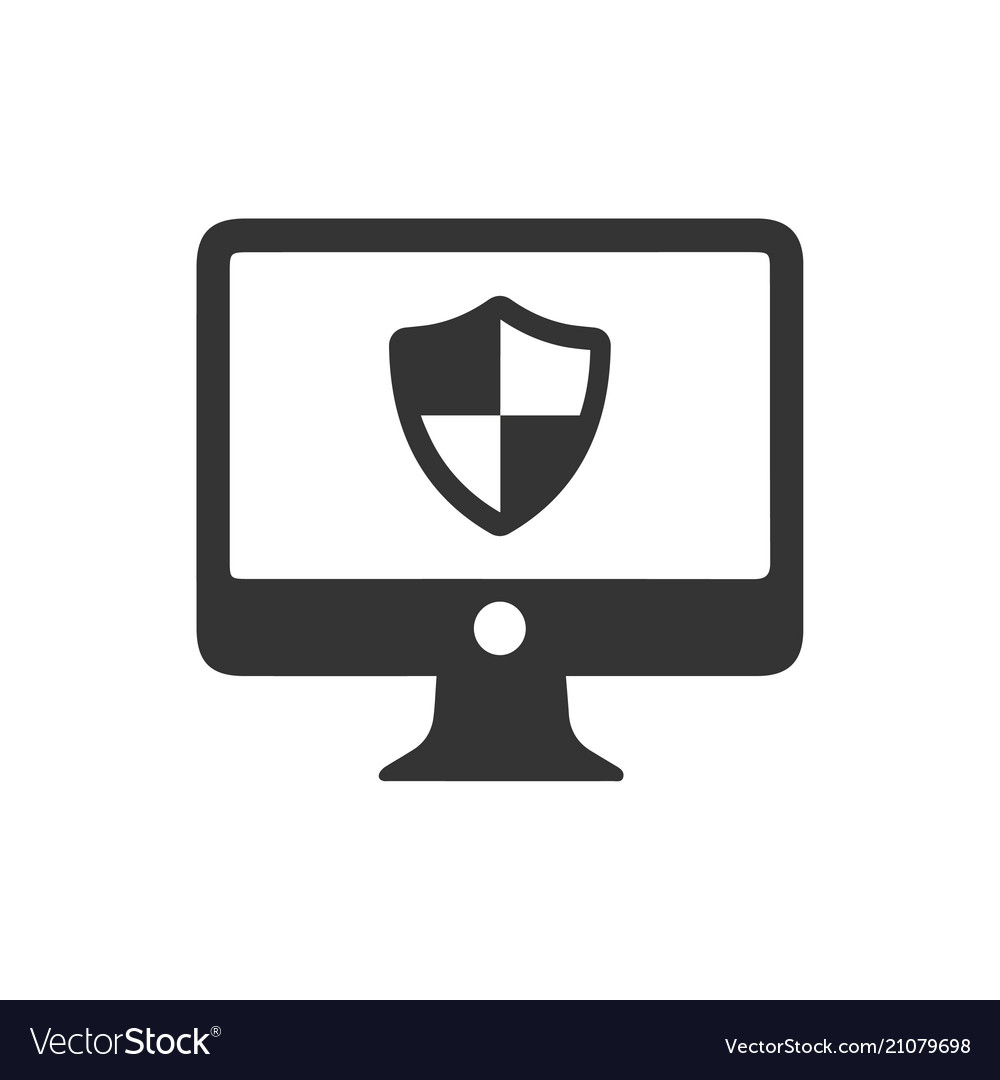 Cyber Security Icon Royalty Free Vector Image Vectorstock 6962