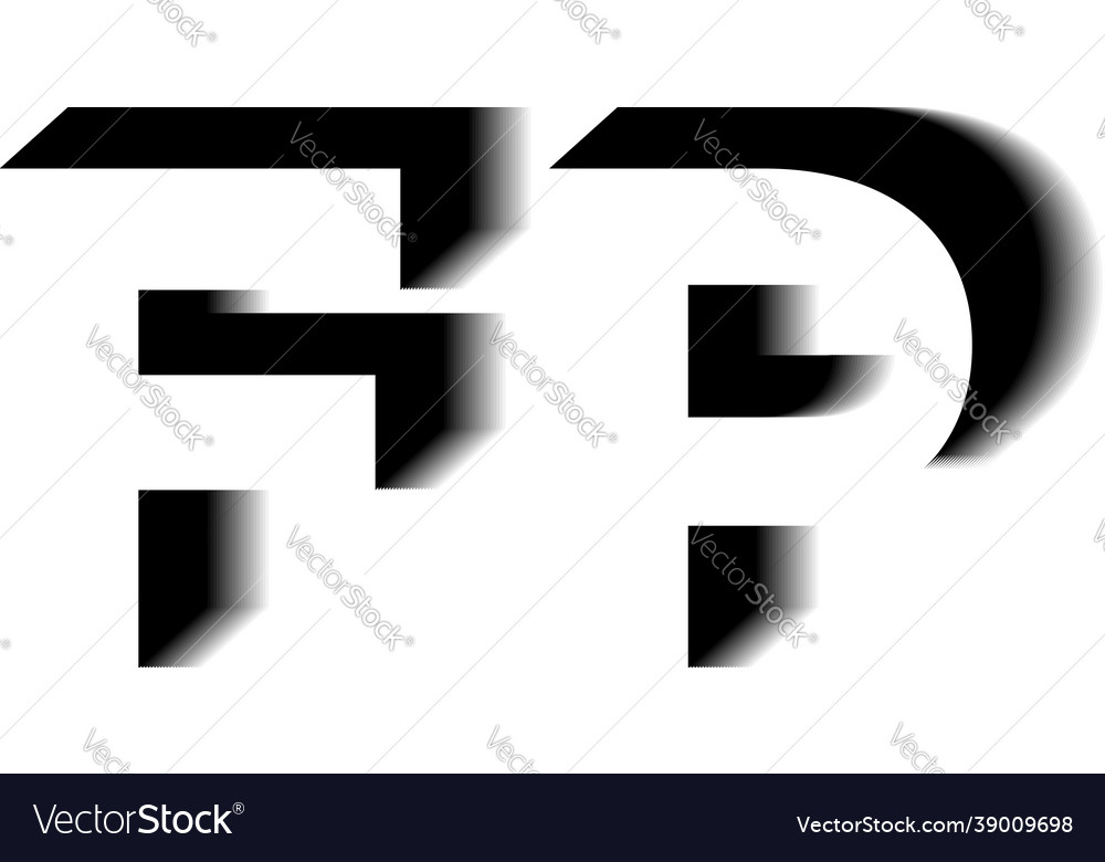 Fp monogram shadow shape style