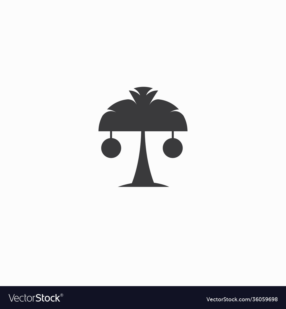 Scales justice icon logo design clip art injection vector image Scales justice icon logo design clip art injection
