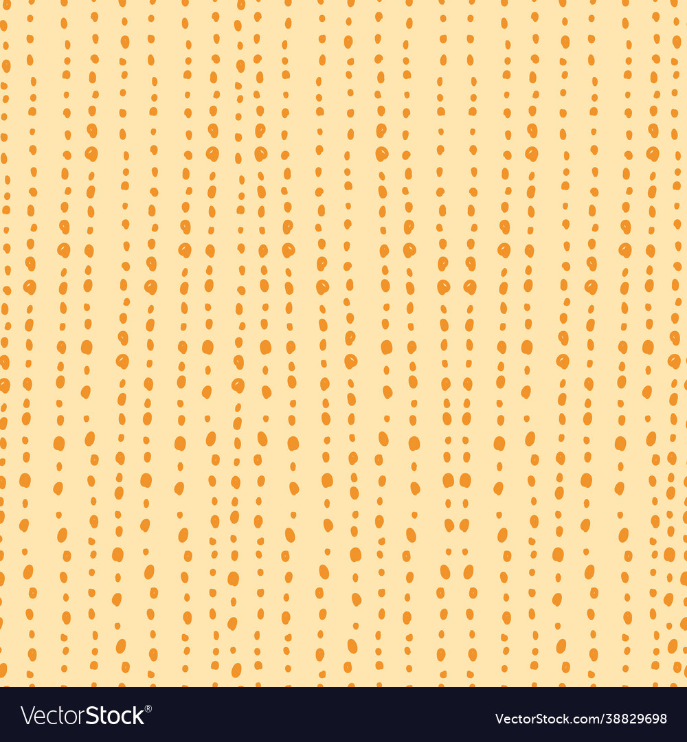Seamless pattern with brush drawn dots abstract vector image Seamless pattern with brush drawn dots abstract