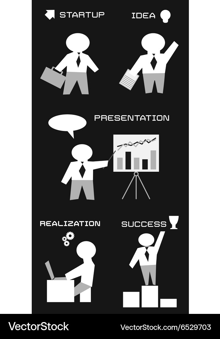 Business process Royalty Free Vector Image - VectorStock