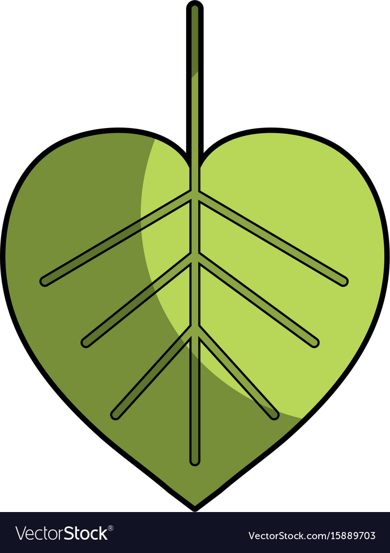 Natural leaf symbol to conservation Royalty Free Vector