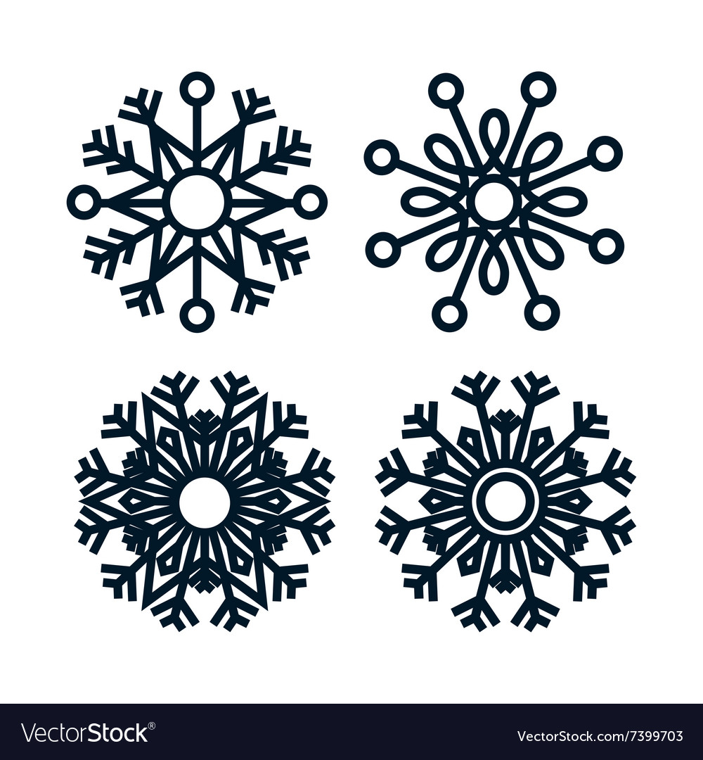 Snowflake icon design