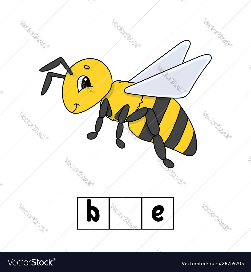 Words puzzle bee education developing worksheet