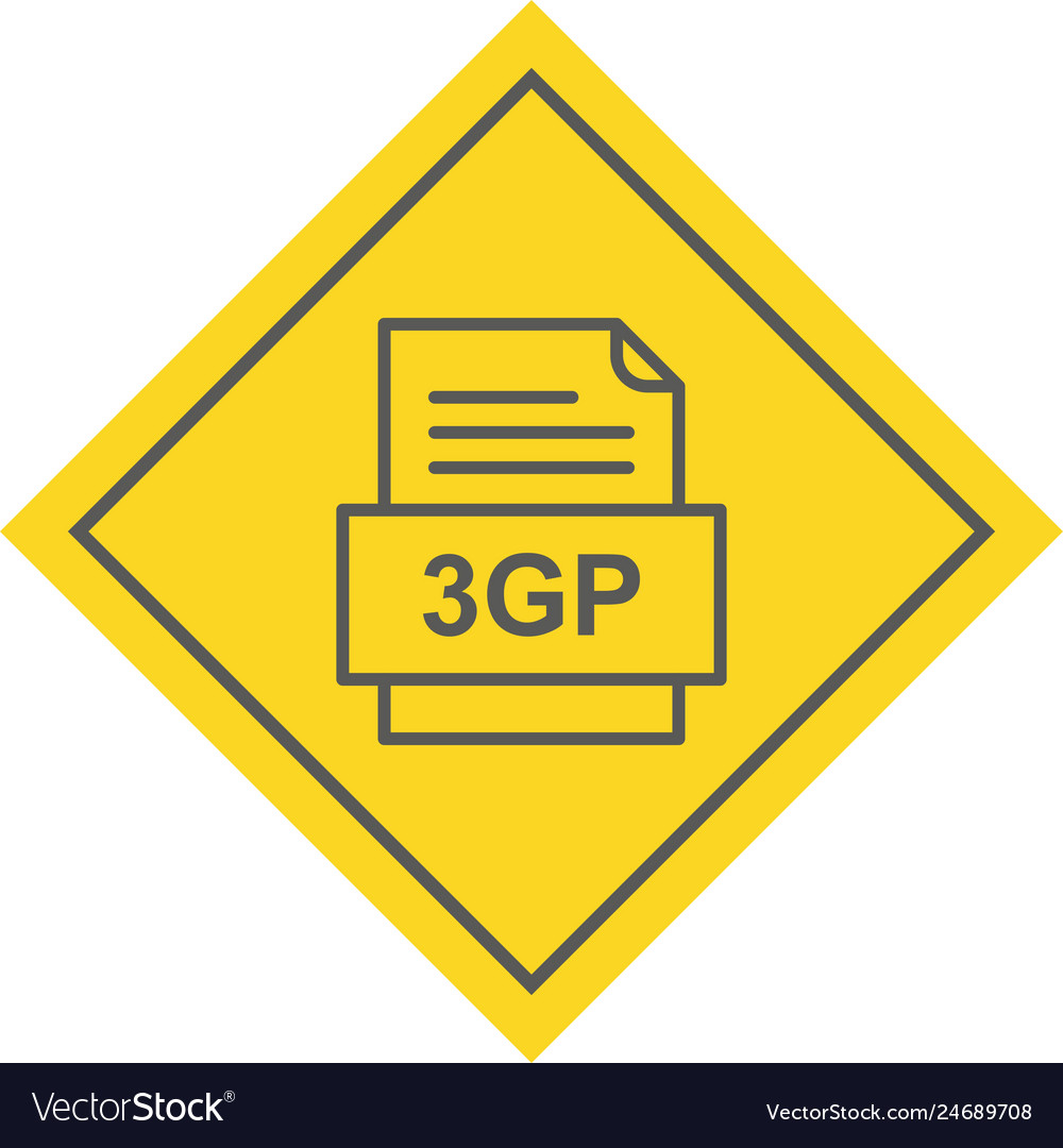 3gp file document icon