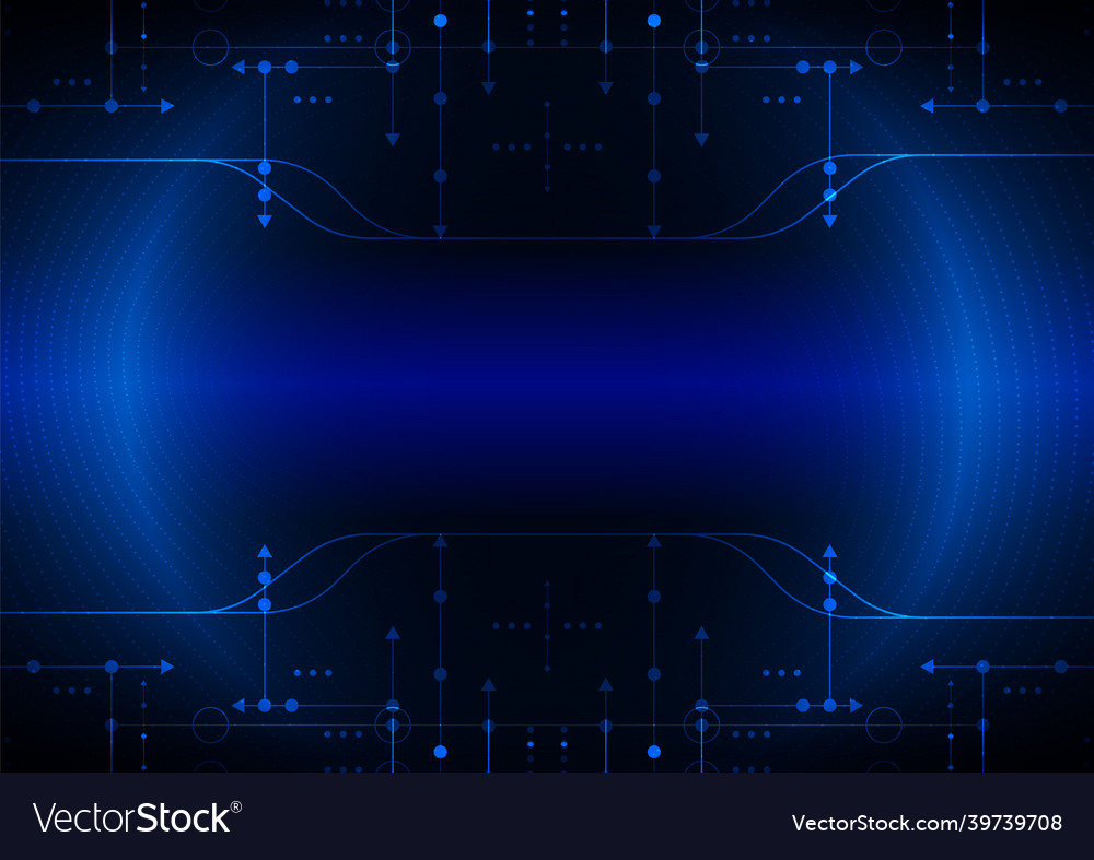 Circuit technology background with hi-tech digital