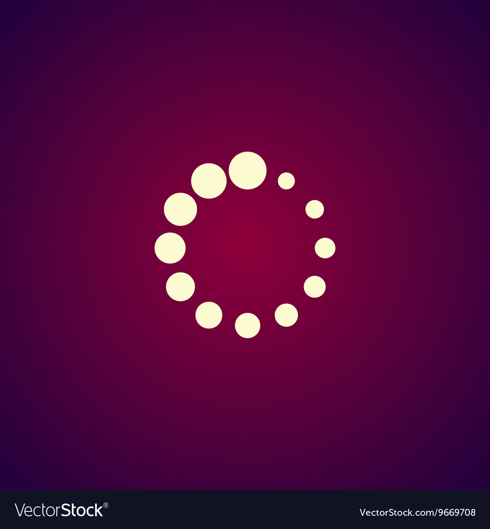 Circular loading icon