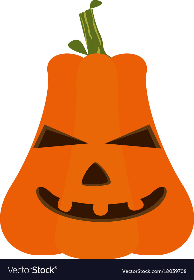 Isolated Halloween Jack O Lantern Royalty Free Vector Image Isolated Halloween Jack O Lantern Royalty Free Vector Image