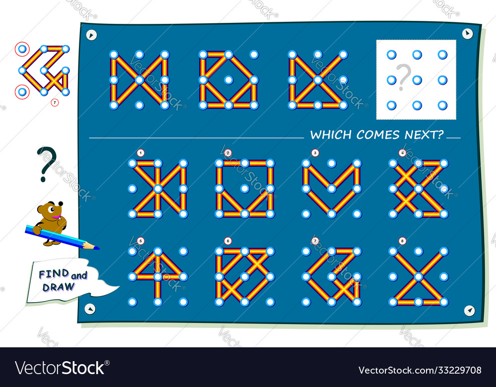 Logic Puzzle: Find the Missing Shape