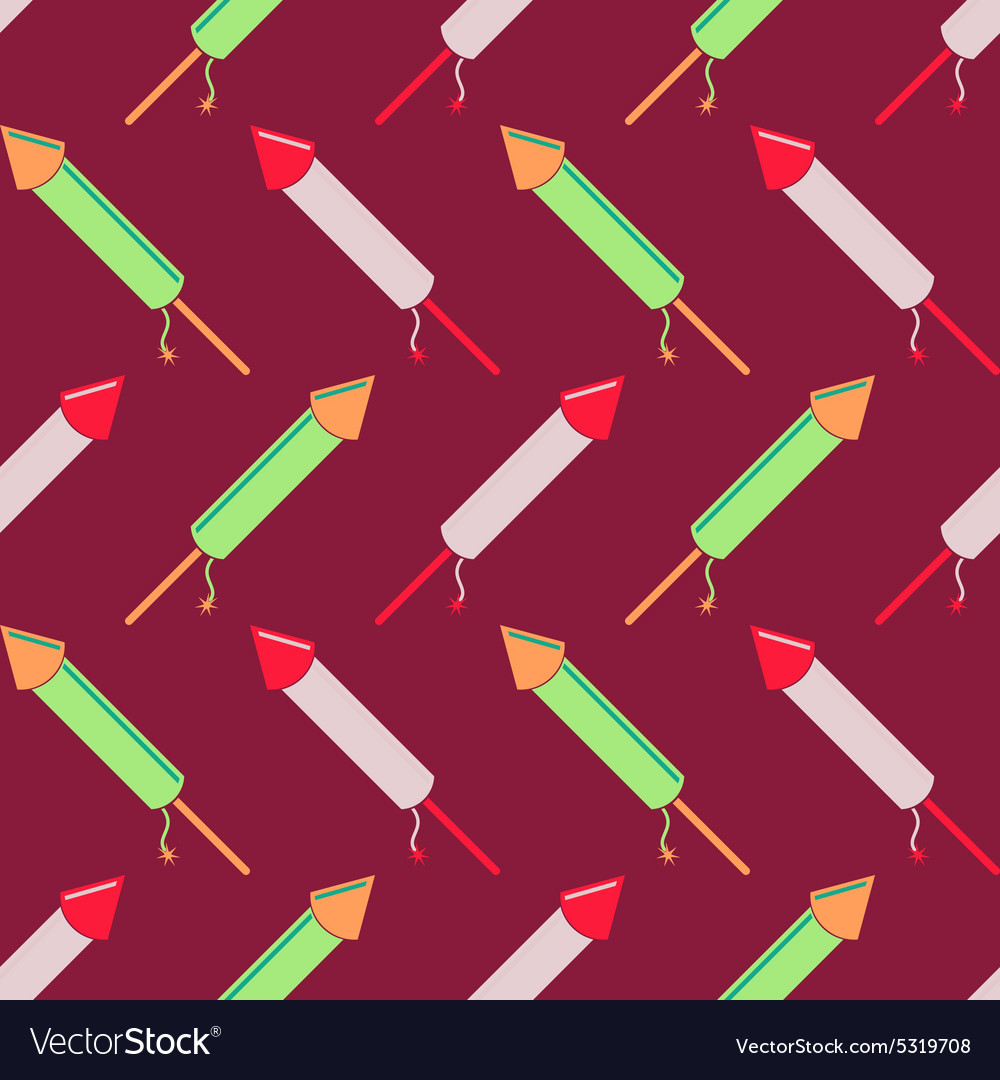 Seamless abstract background with bombs