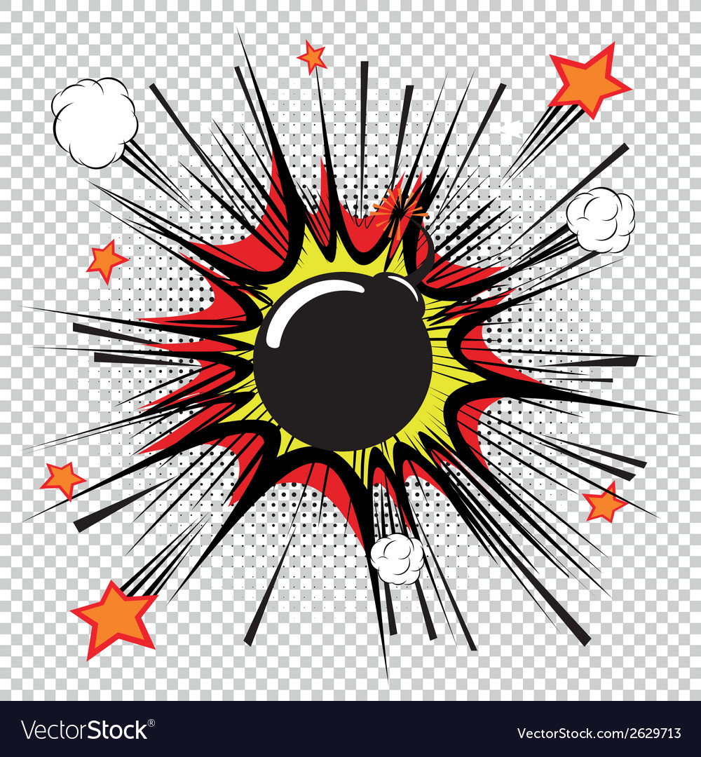 Abstract pop art object on a special background