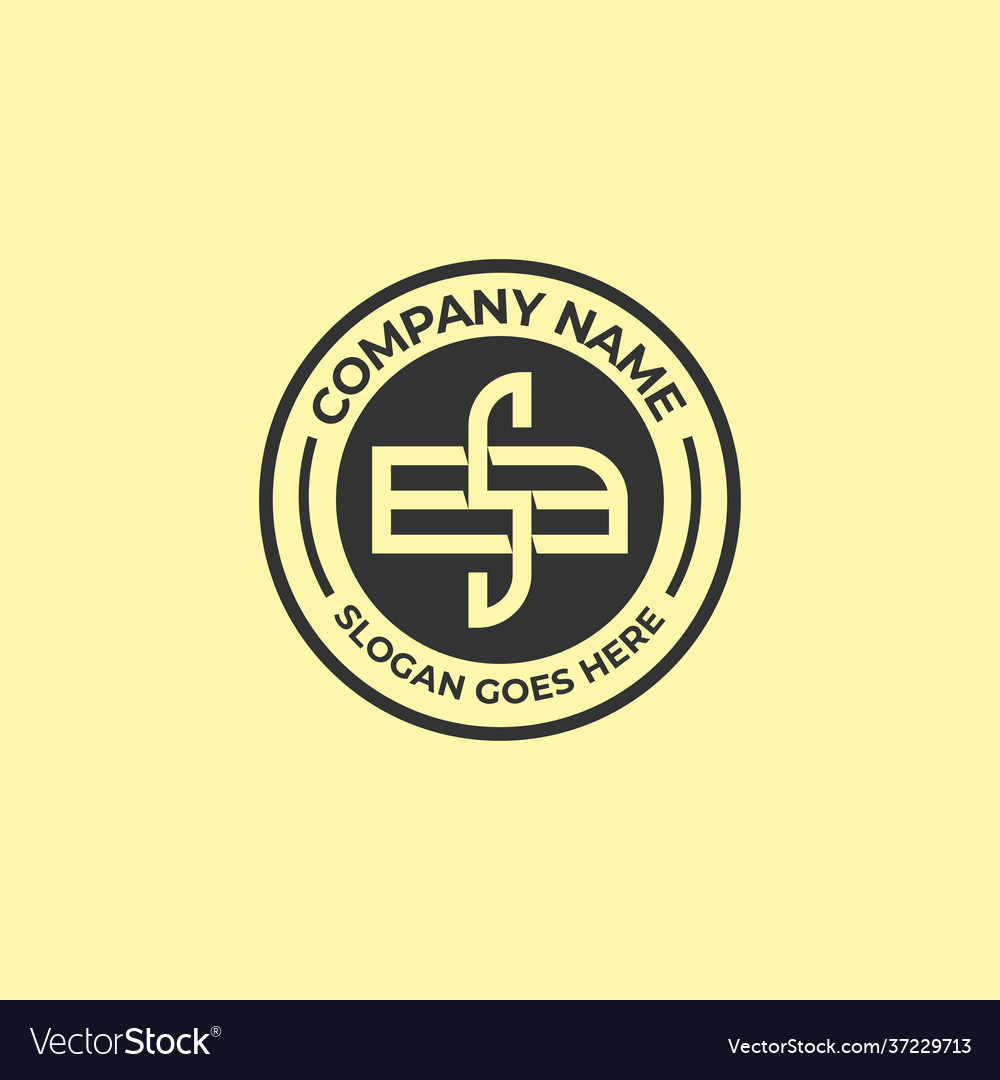 Bs Initialname Logo sb Buchstaben Jahrgang vector image Bs Initialname Logo sb Buchstaben Jahrgang