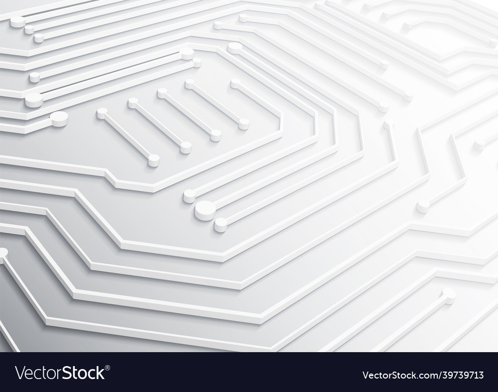Circuit technology background with hi-tech digital vector image Circuit technology background with hi-tech digital