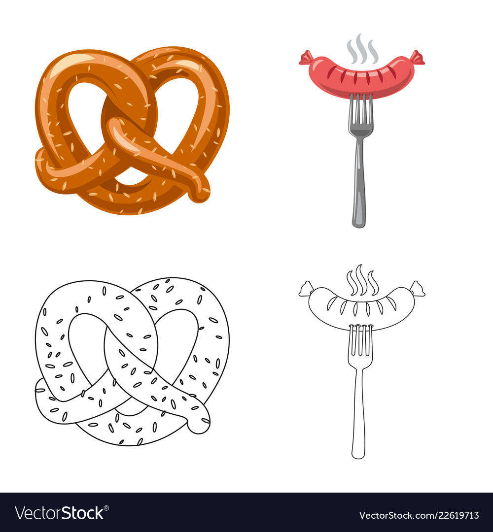Design of pub and bar icon set