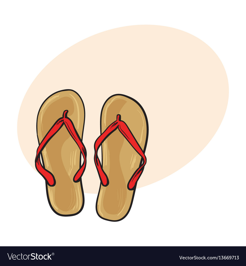 vacation flip flops