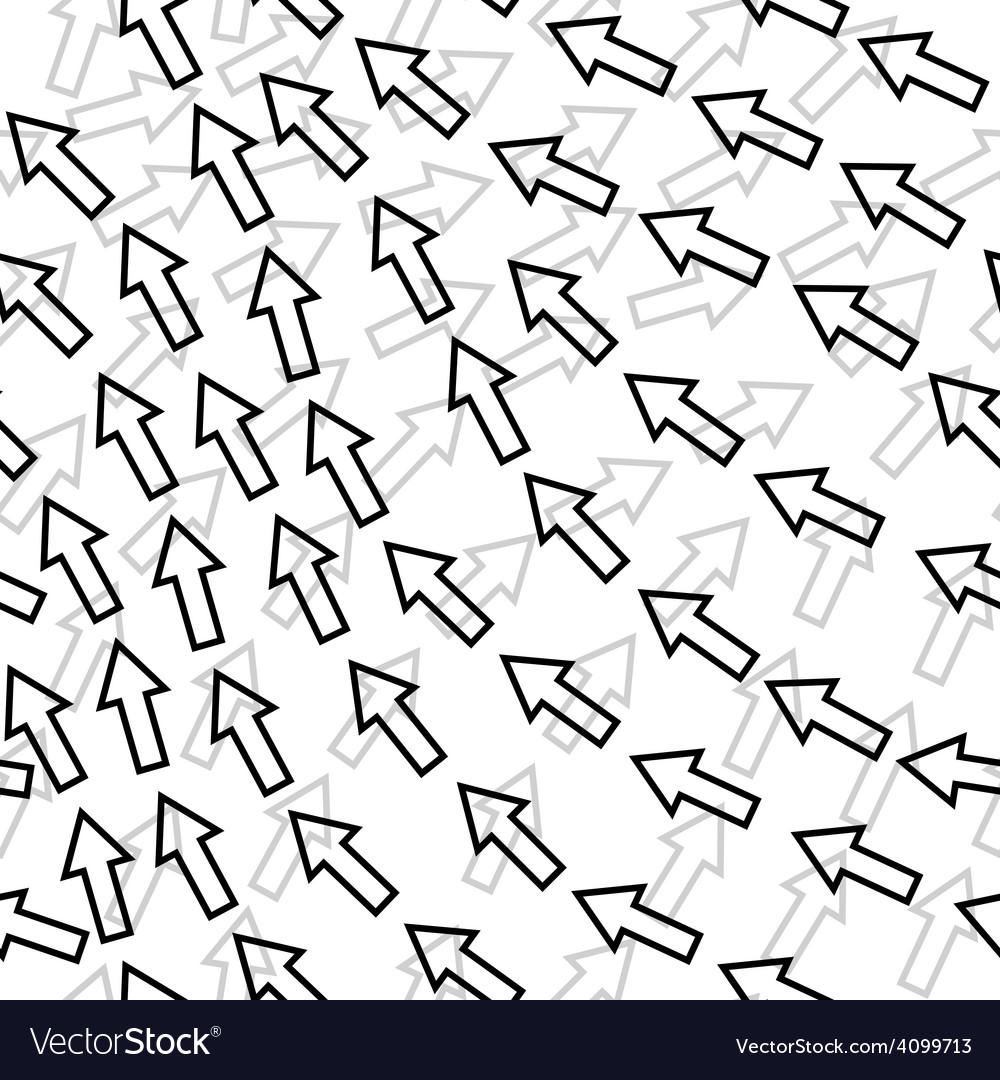 Seamless arrow pattern