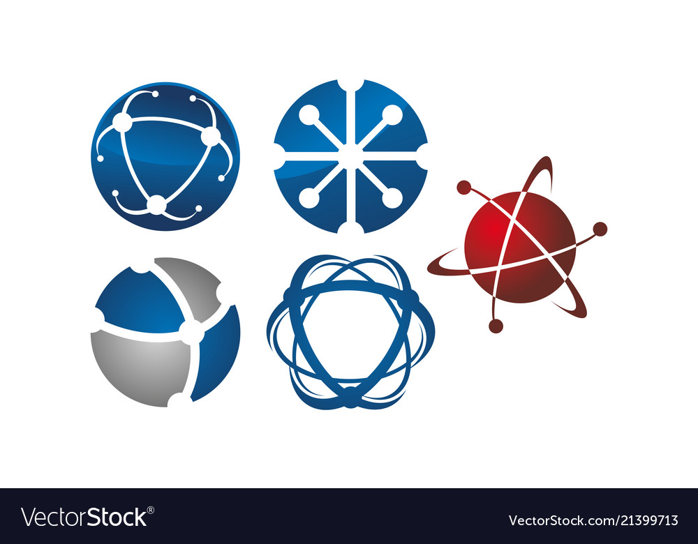 Technology science template set