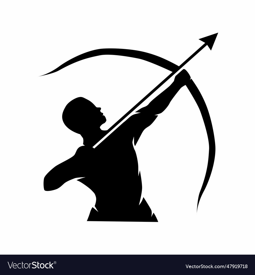 Archer Silhouette Logo - Ancient Warfare