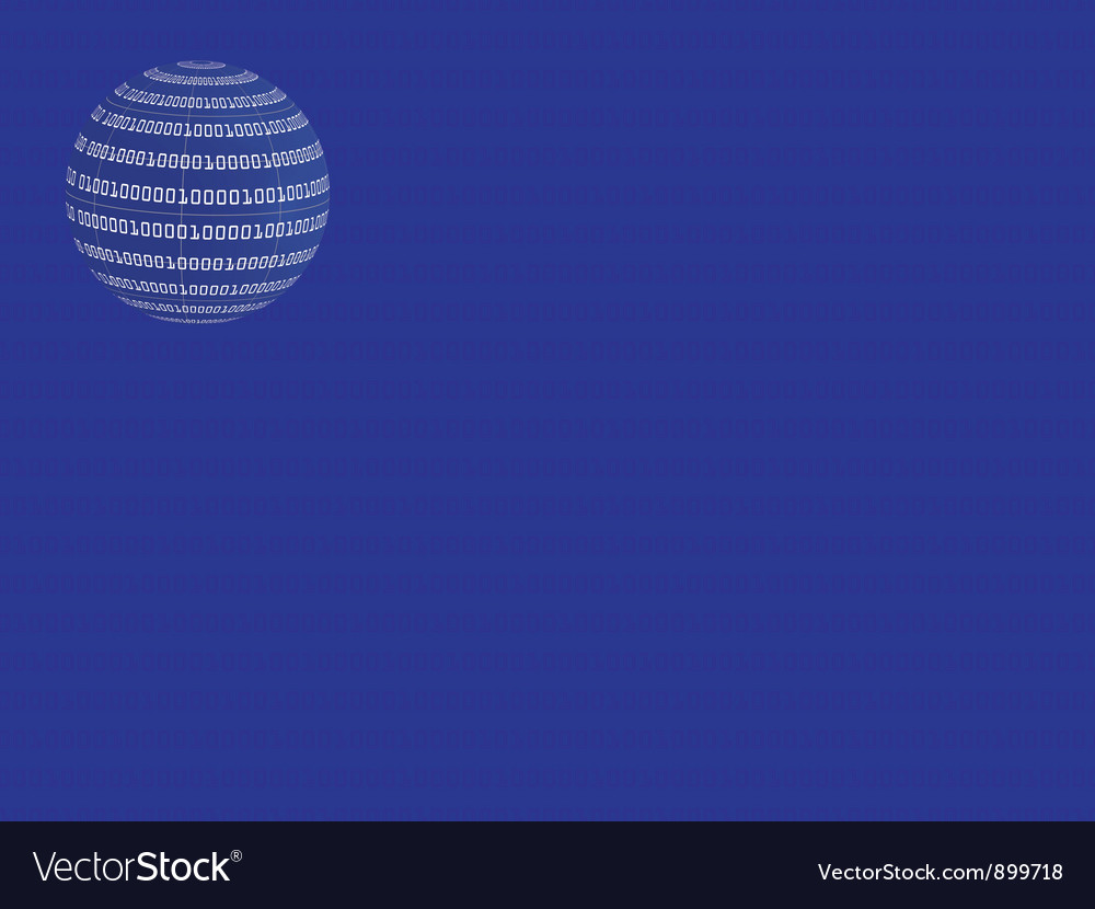 Binary Code Globe