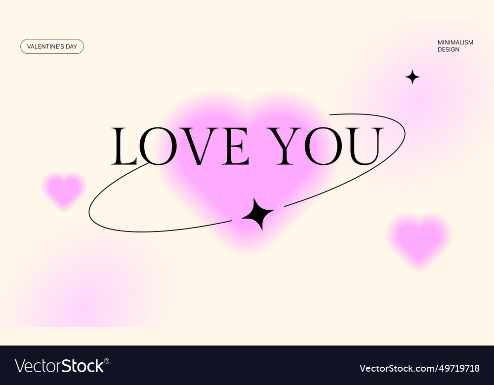 Gradient background with y2k heart vector image Gradient background with y2k heart