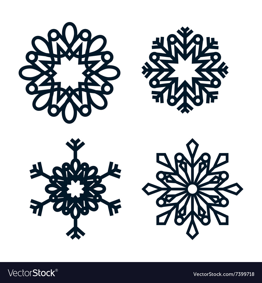 Snowflake icon design