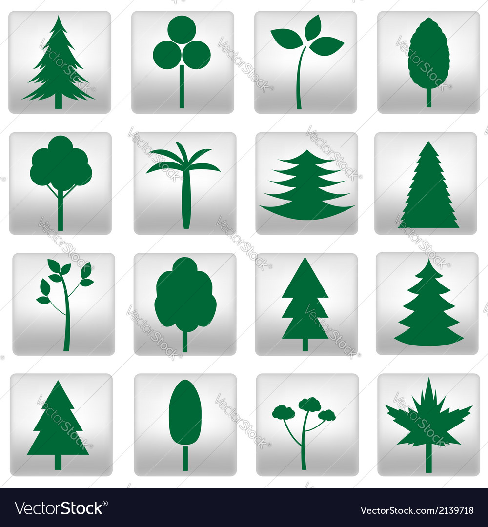 Tree Icon Set