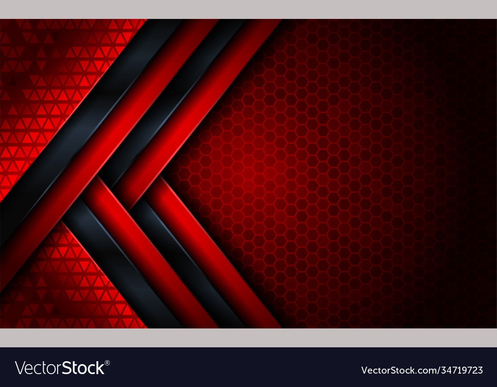 Abstract red technology modern background design