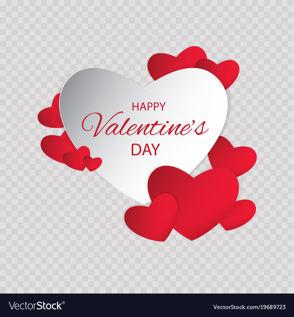Ard Happy Valentines Day Love Royalty Free Vector Image