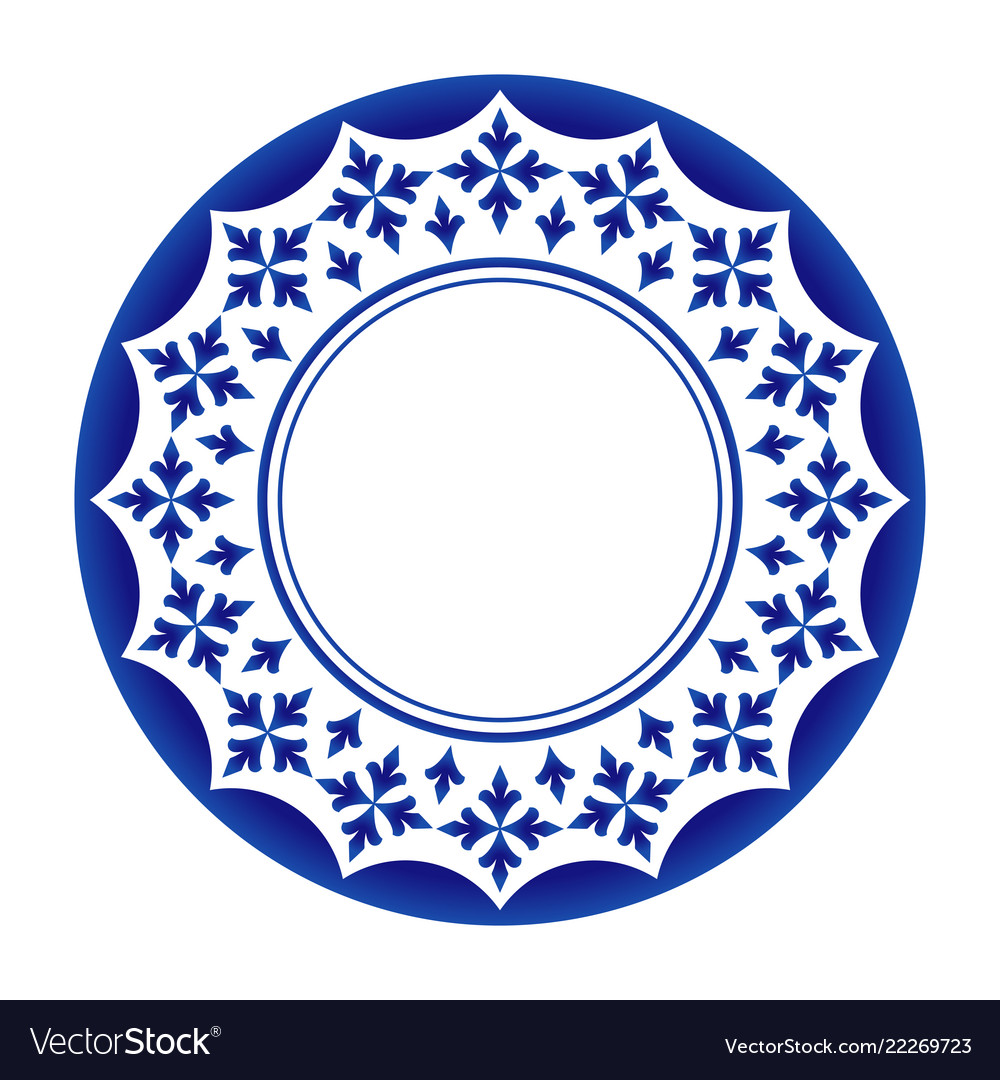 Beautiful round design Royalty Free Vector Image