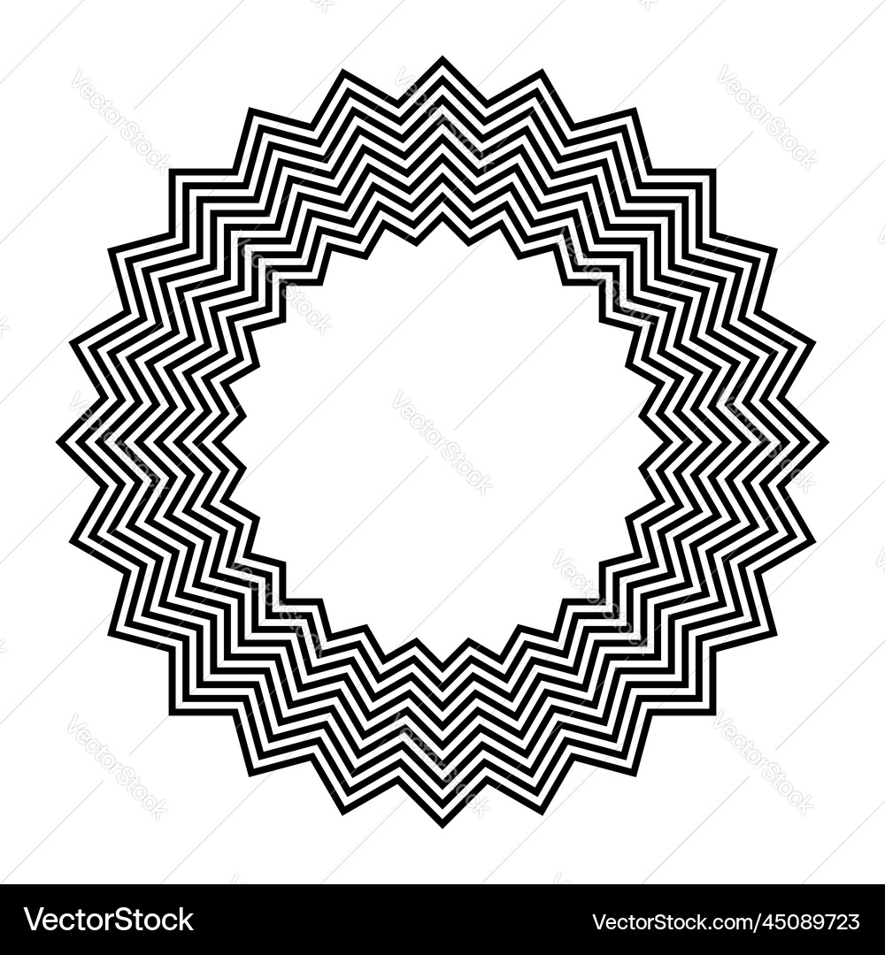 Circle frame Royalty Free Vector Image - VectorStock