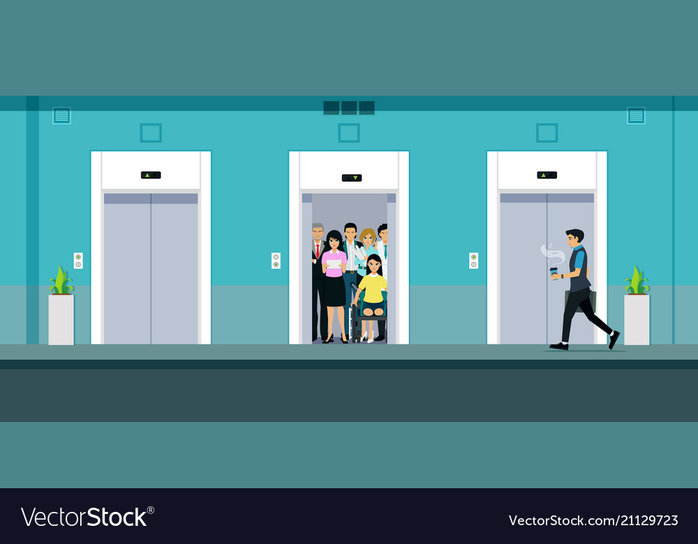 Elevator Royalty Free Vector Image - VectorStock