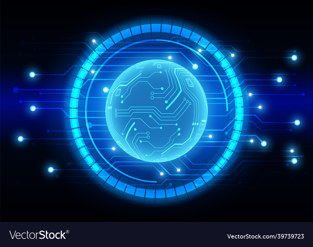 Hi-Tech Circuit Technology Background