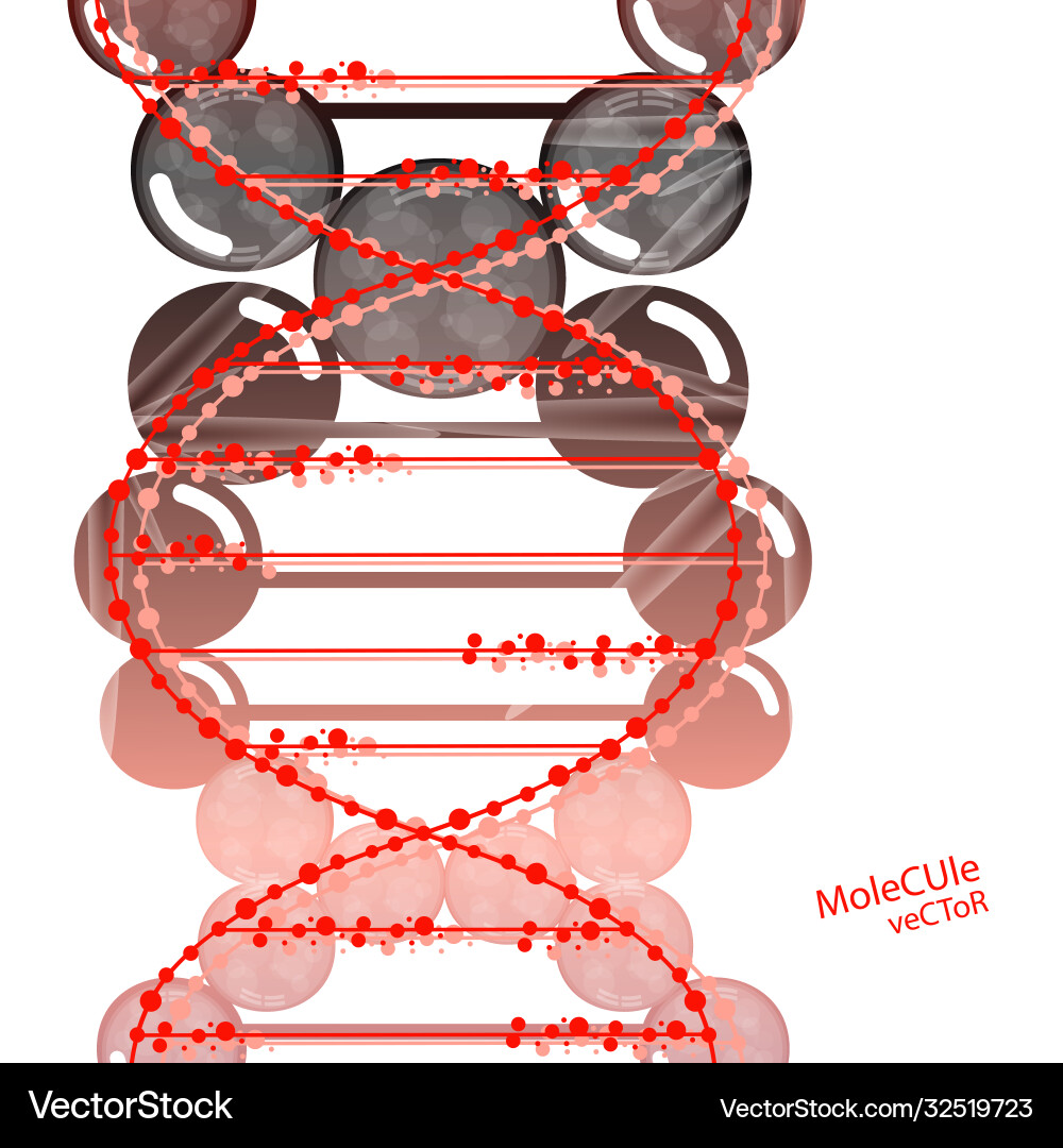 Molecules background eps 10 Royalty Free Vector Image