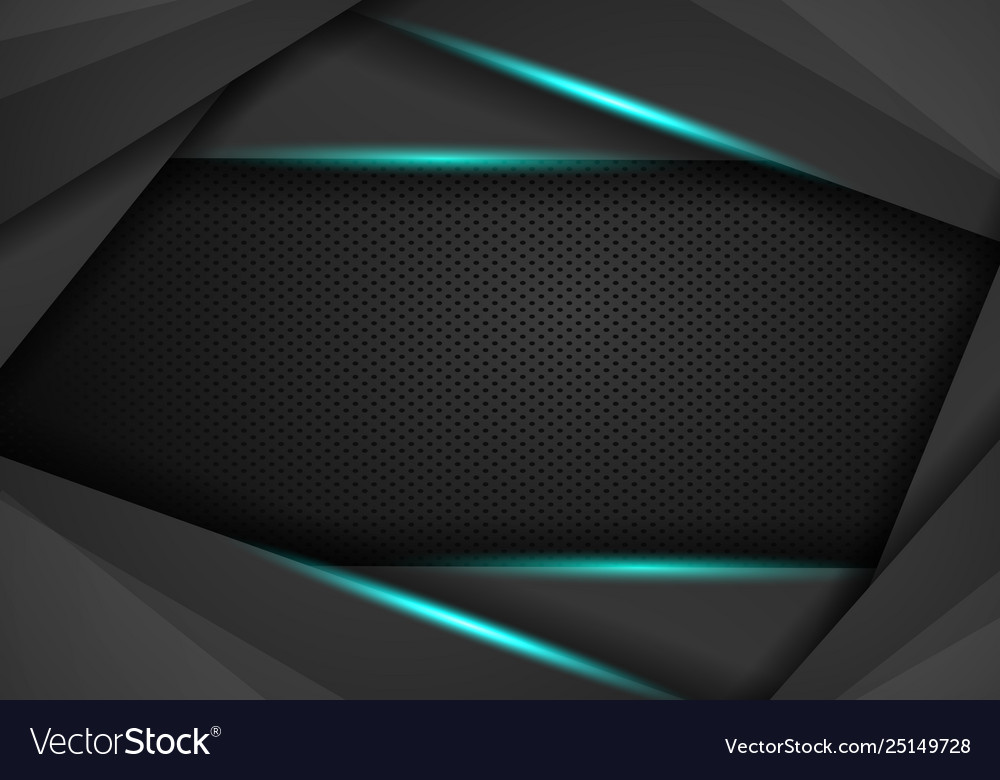Background overlap dimension message board vector image Background overlap dimension message board