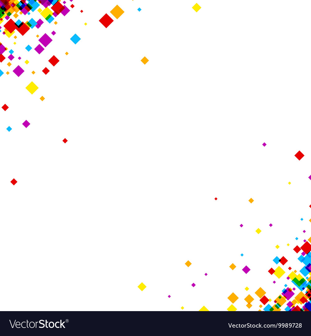 Background with color rhombs