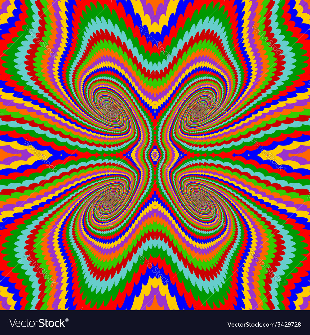 Design multicolor twirl rotation background